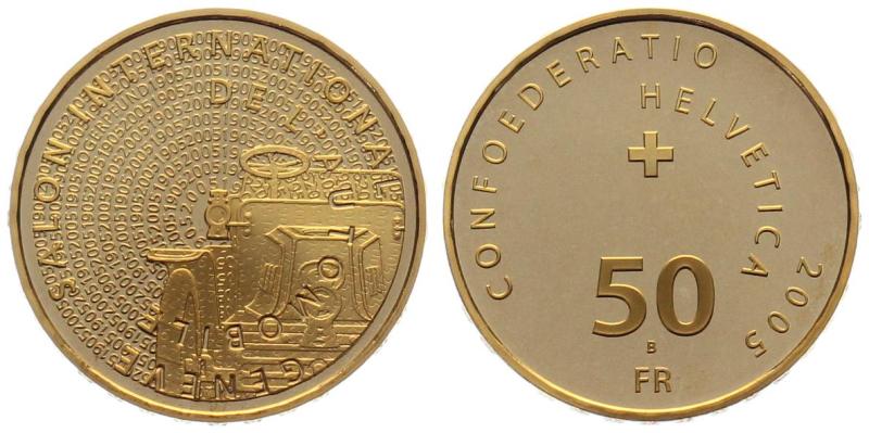 50 Franken 2005 Autosalon Genf